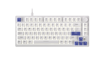 BÀN PHÍM CƠ DAREU EK75 WHITE BLACK DREAM SWITCH