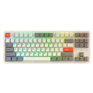 Bàn Phím Cơ Không Dây DAREU EK87 PRO | 3 Mode | Cherry PBT | Led RGB