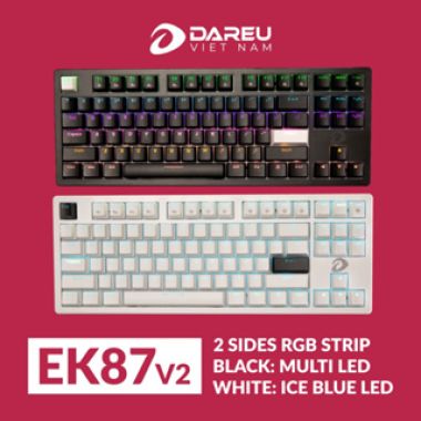 BÀN PHÍM CƠ DAREU EK87 V2 RGB STRIP