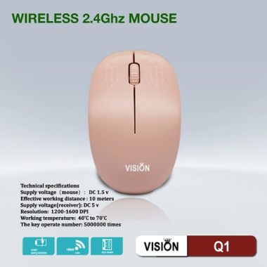 Chuột máy tính không dây VISION Q1