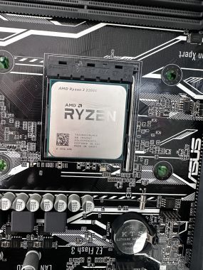 Bo mạch chủ Mainboard Asus A320 + AMD Ryzen 3 2200G Qua Sử Dụng