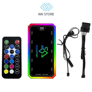 Bộ HUB và Remote MAGIC SNOWMAN ARGB sync main