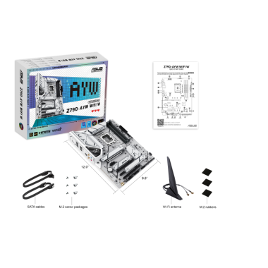 Mainboard Asus Z790-AYW WIFI W | Intel Z790 | Socket 1700 | ATX | DDR5