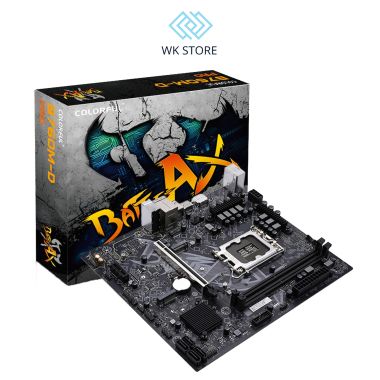 Bo mạch chủ Mainboard Colorful BATTLE-AX B760M-D PRO V20 (Socket 1700 | M-ATX | 2 Khe RAM DDR4)