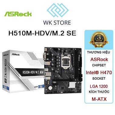 Mainboard ASRock H510M-HDV/M.2 SE
