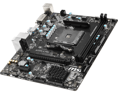 Mainboard Bo mạch chủ MSI A320M A PRO (AMD A320, Socket AM4, m-ATX, 2 khe RAM DDR4)