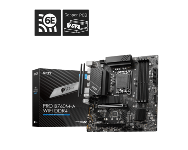 Bo mạch chủ Mainboard MSI PRO B760M-A WIFI DDR4