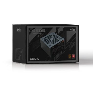 Nguồn Máy Tính MIK C650B 650W | 85% Efficiency