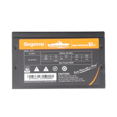 Nguồn máy tính Segotep 550W Super Battleship