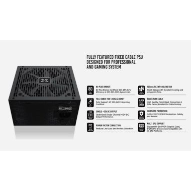 Nguồn máy tính Xigmatek Thor T450 /T550 /T650 /T750 ( 450W, 550W, 650W, 750W) 80Plus Bronze
