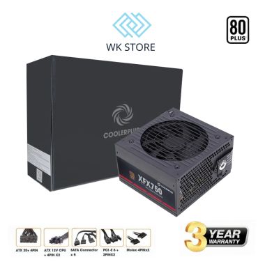 NGUỒN MÁY TÍNH COOLER PLUS XFX750 700W 80 PLUS BRONZE