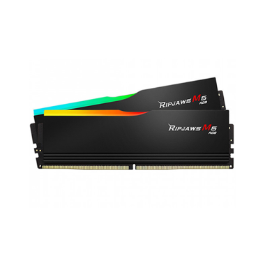 Kit Ram G.Skill Ripjaws M5 RGB Black 32GB | 2x16GB, DDR5, 5200MHz
