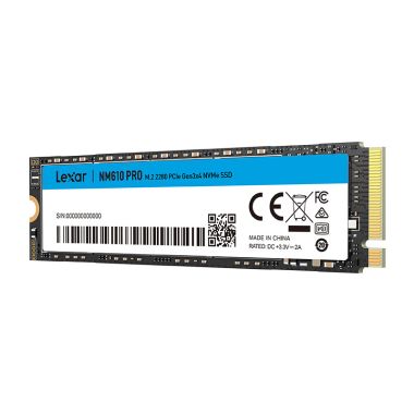 Ổ cứng SSD M2-PCIe 500GB Lexar NM610 PRO NVMe 2280