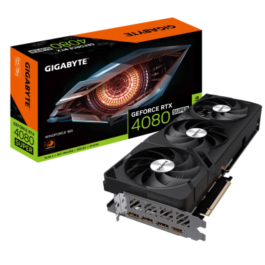 VGA Gigabyte GeForce RTX™ 4080 SUPER WINDFORCE 16G