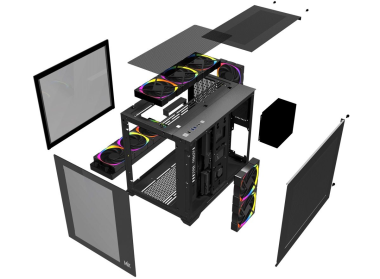 Vỏ Case MIK LV12M | M-ATX - ITX