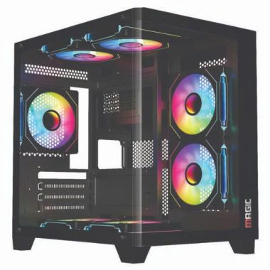 VỎ CASE MAGIC GM-02 CURVED (M-ATX) BLACK
