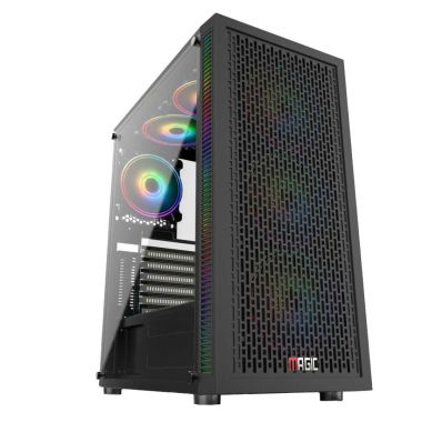 Vỏ Case Magic Luxury I E-ATX | Full Tower, Kèm 4 Fan Led Auto