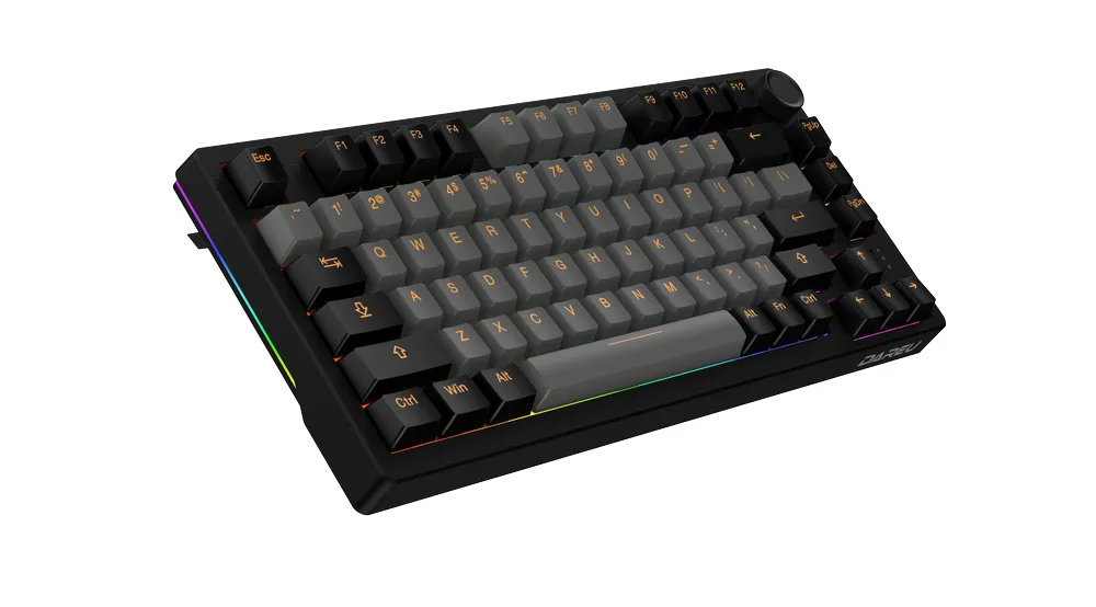 Bàn phím máy tính DAREU EK75 PRO | Black-golden | Cloud switch
