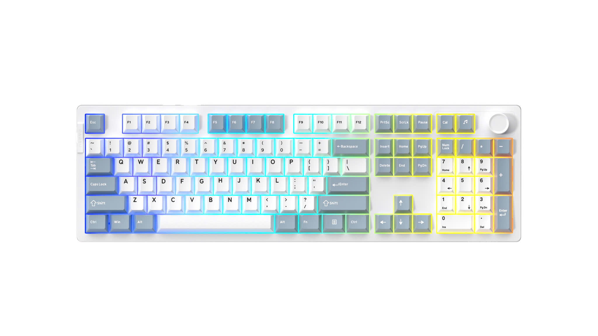 Bàn Phím Cơ Dareu EK106 Pro Haze Blue | Cloud Switch