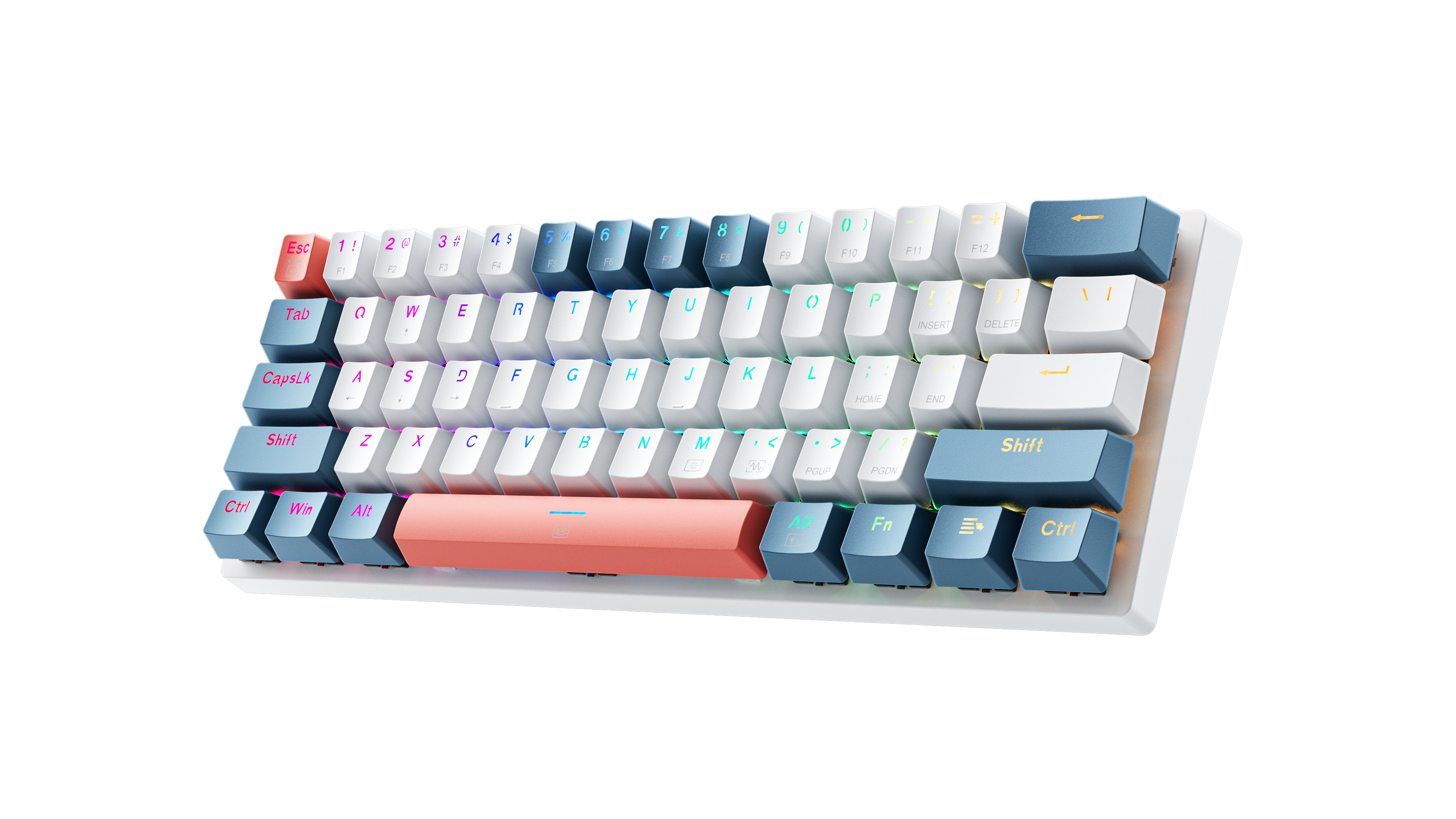 BÀN PHÍM CƠ MACHENIKE K500-B61 60% LAYOUT, RGB