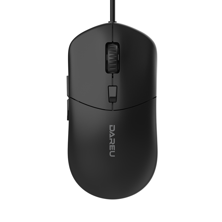 Chuột gaming DareU LM121 Black | RGB | Silent Click | DPI 6400