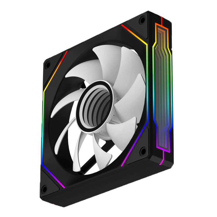 Fan case Xigmatek G20F Infinity Black / White Led Auto RGB