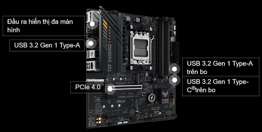 Mainboard ASUS TUF GAMING A620M PLUS