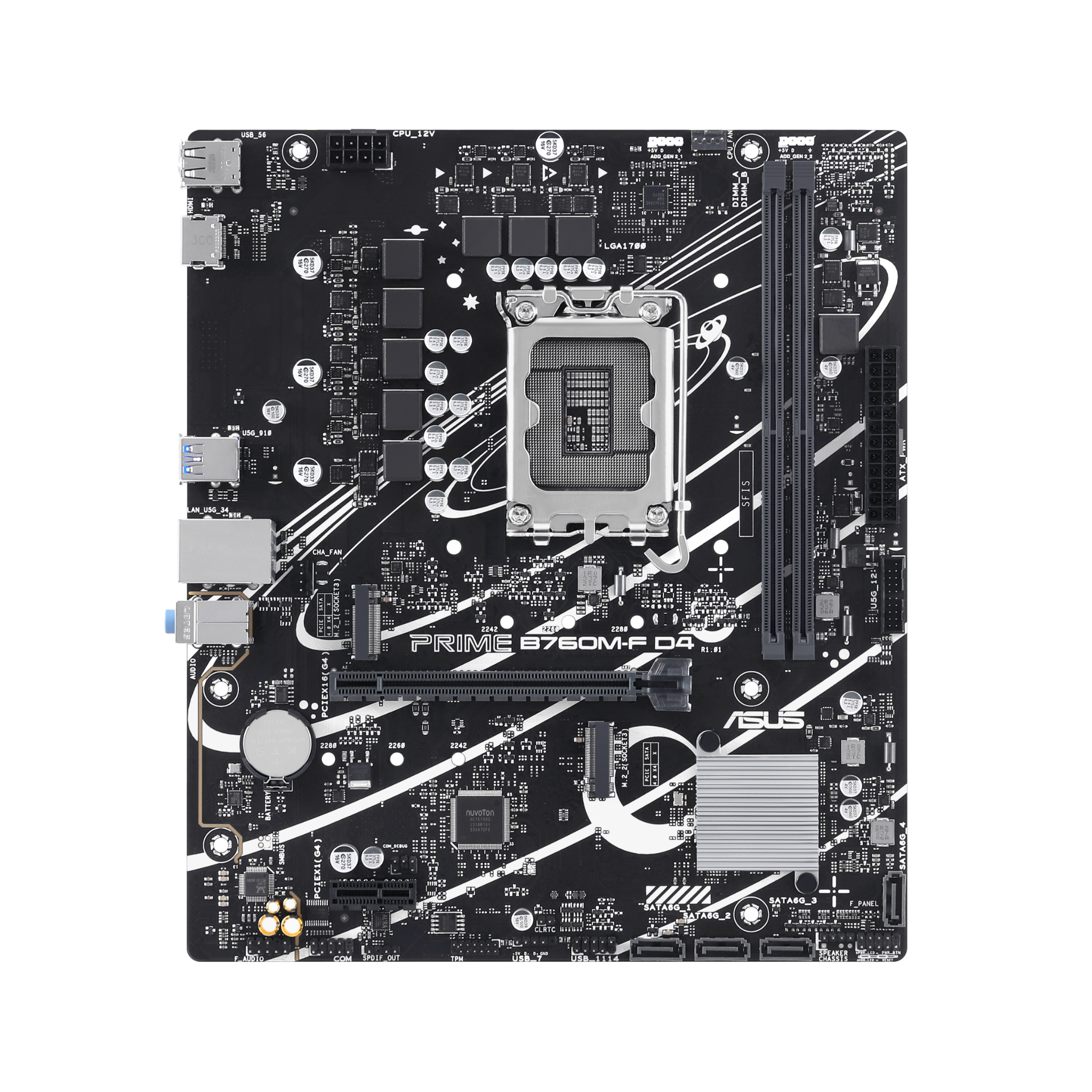Mainboard ASUS Prime B760M-F D4 | M-ATX | LGA 1700