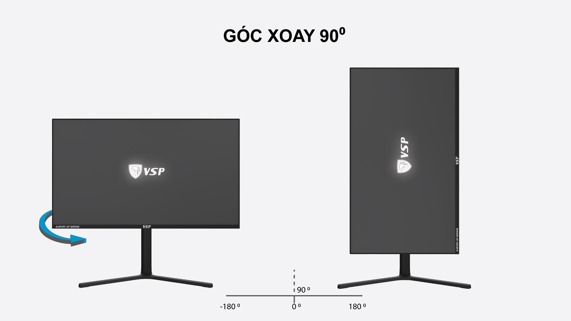 Màn hình Gaming VSP VG248B FHD 24