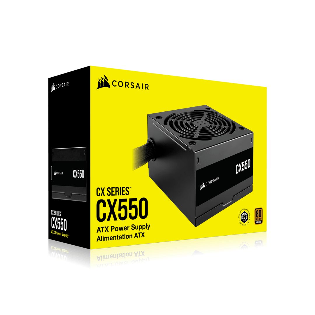 Nguồn Corsair CX550 550W | 80 Plus Bronze