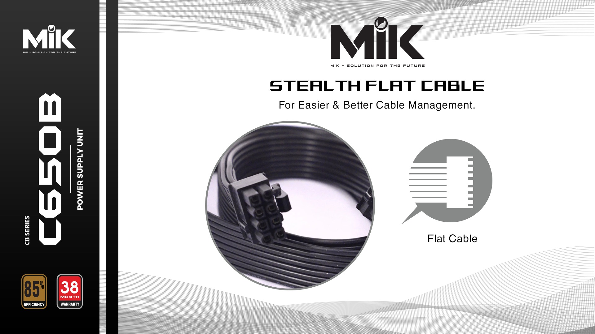Nguồn Máy Tính MIK C650B 650W