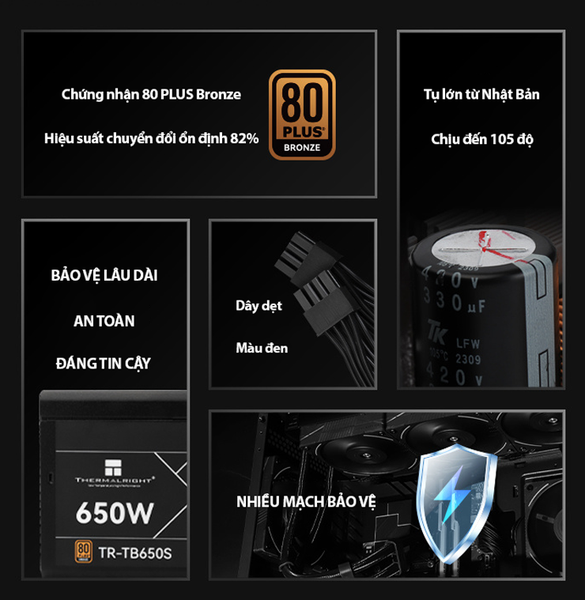 Nguồn Thermalright TR-TB650S