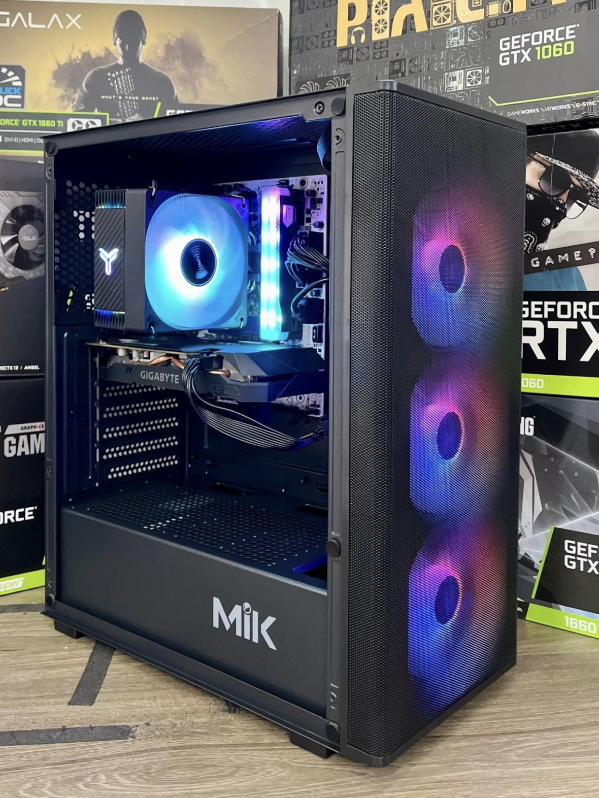 PC Gaming Wifi 1 | i3 12100F | 16GB Ram | VGA 1650 / 3050 / RX 6600