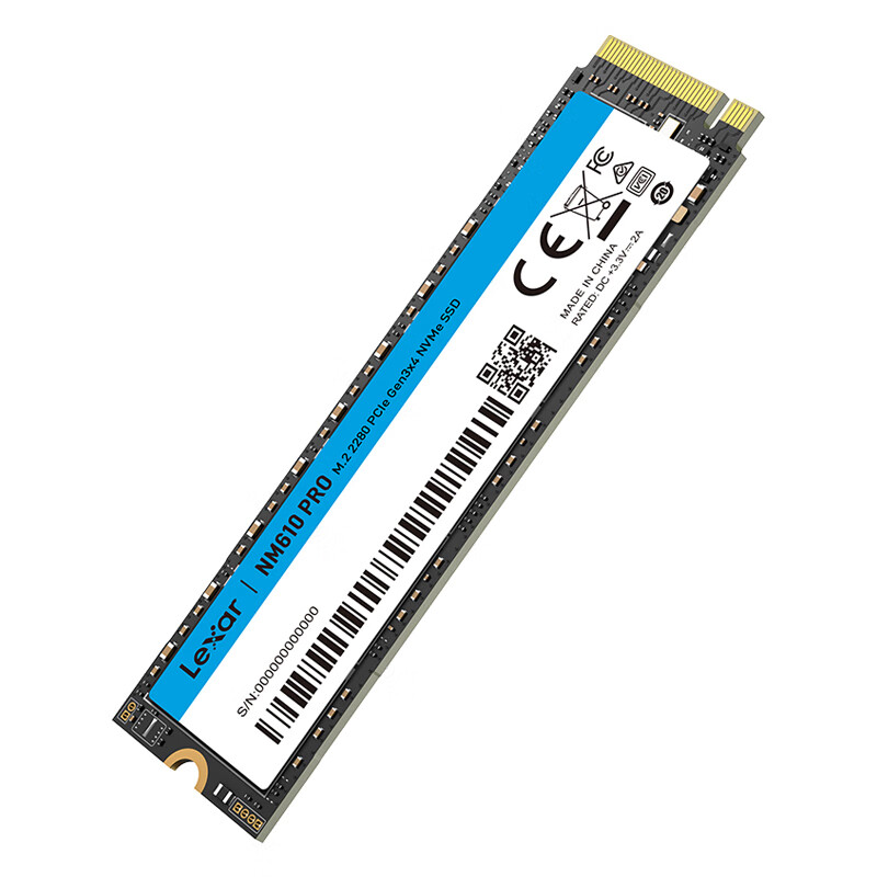 Ổ cứng SSD M2-PCIe 500GB Lexar NM610 PRO NVMe 2280