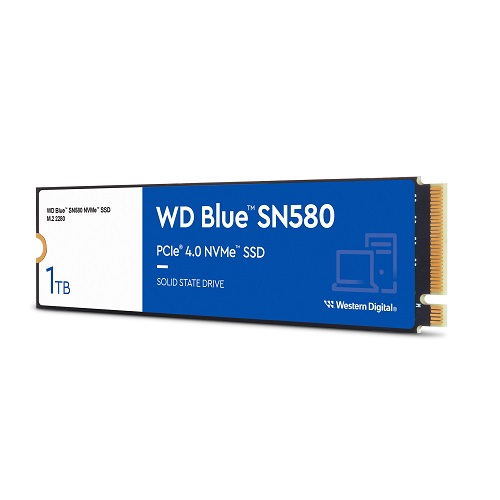 SSD Western Digital Blue SN580 1TB NVMe Gen 4x4