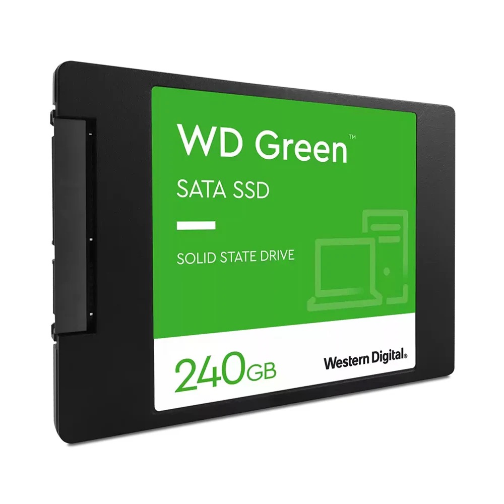 Ổ SSD Western Digital Green 240Gb SATA3/ 2.5Inch/ 545MB/s/ 465MB/s
