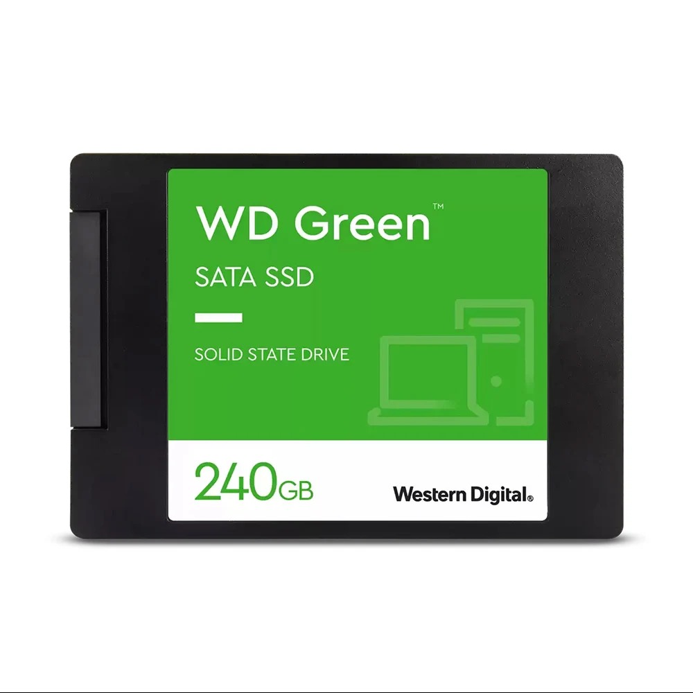 Ổ SSD Western Digital Green 240Gb SATA3/ 2.5Inch/ 545MB/s/ 465MB/s