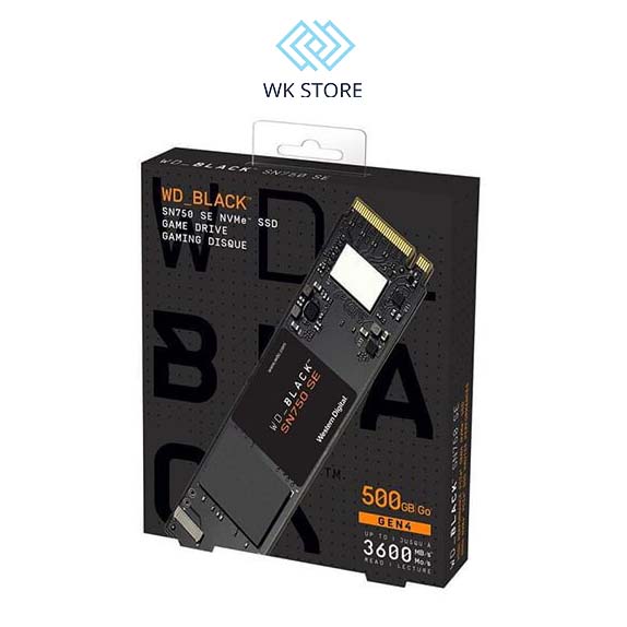 Ổ Cứng SSD WD Black SN750 SE | 500GB |M.2 NVMe Gen 4×4