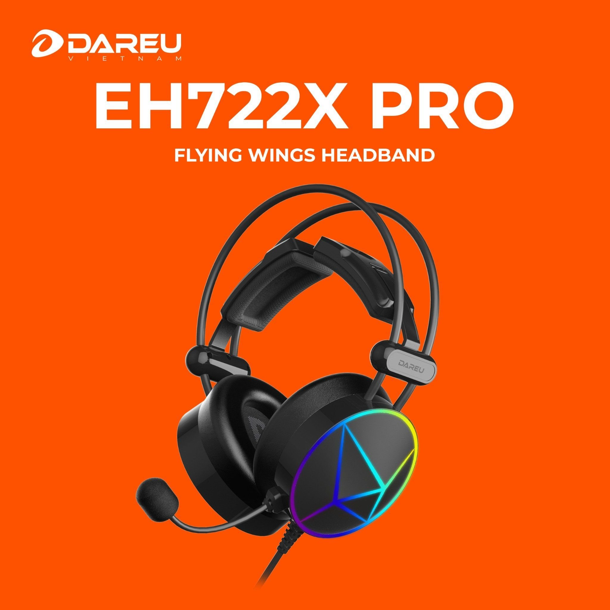 Tai Nghe Dareu EH722X Pro | Multi-Led