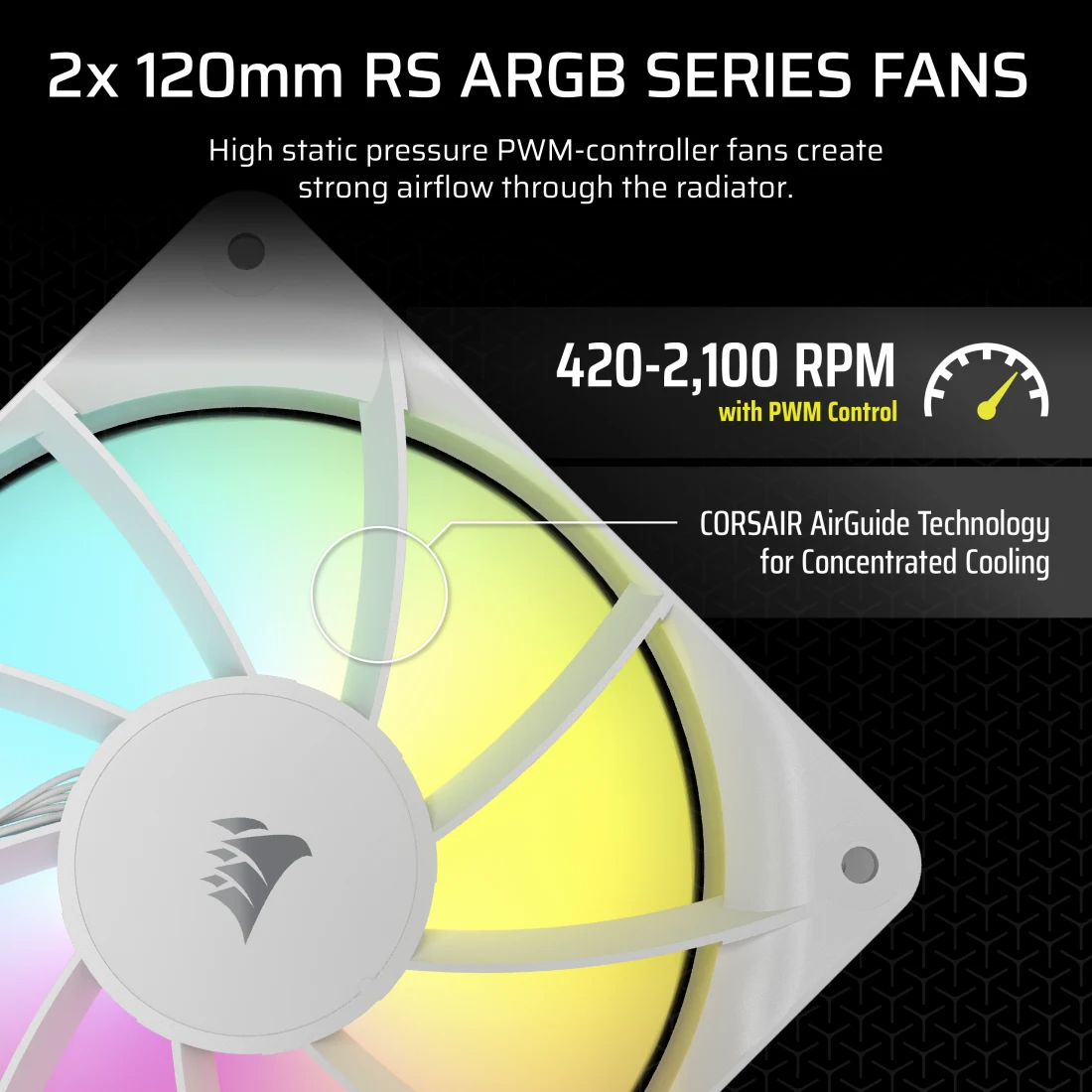 Tản nhiệt nước Corsair NAUTILUS 240 ARGB White