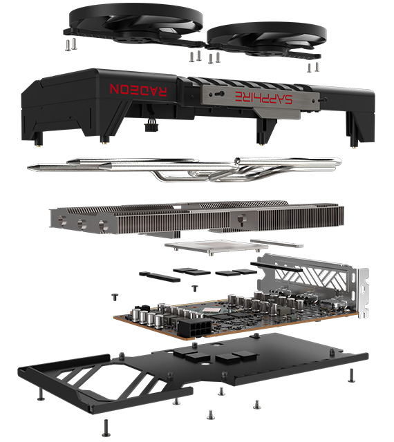 Sapphire PULSE AMD Radeon™ RX 9060 XT 8GB