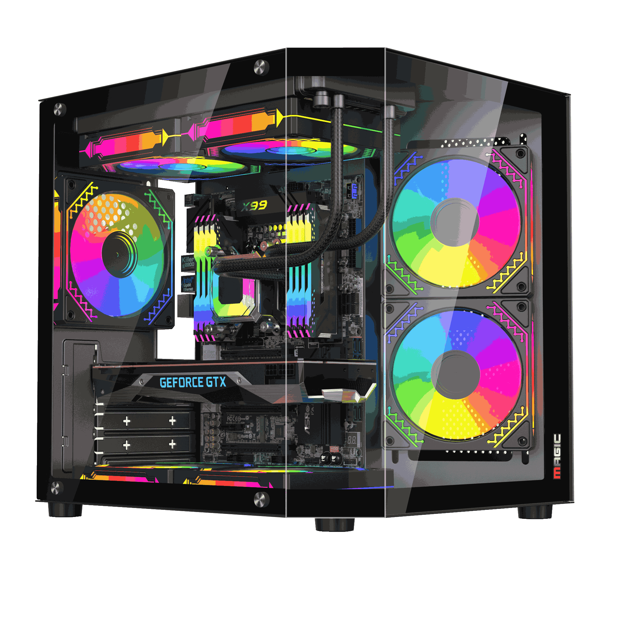VỎ CASE MAGIC CUBI-M ELITE | M-ATX